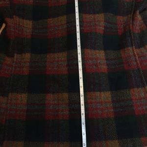 Fidelity Sportswear Wool Plaid Toggle Coat